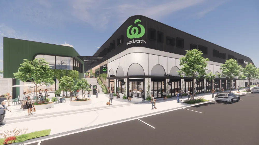 Artist's impression of Austral Plaza